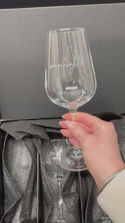 sommnights glassware set